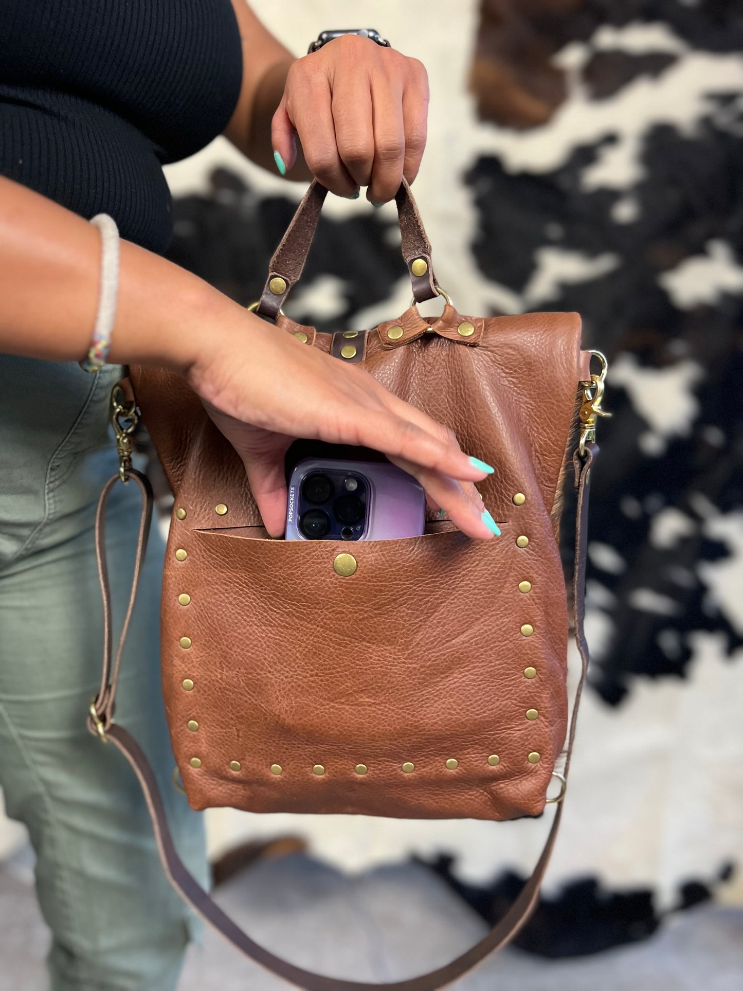 Medium Transition Bag - Two-tone