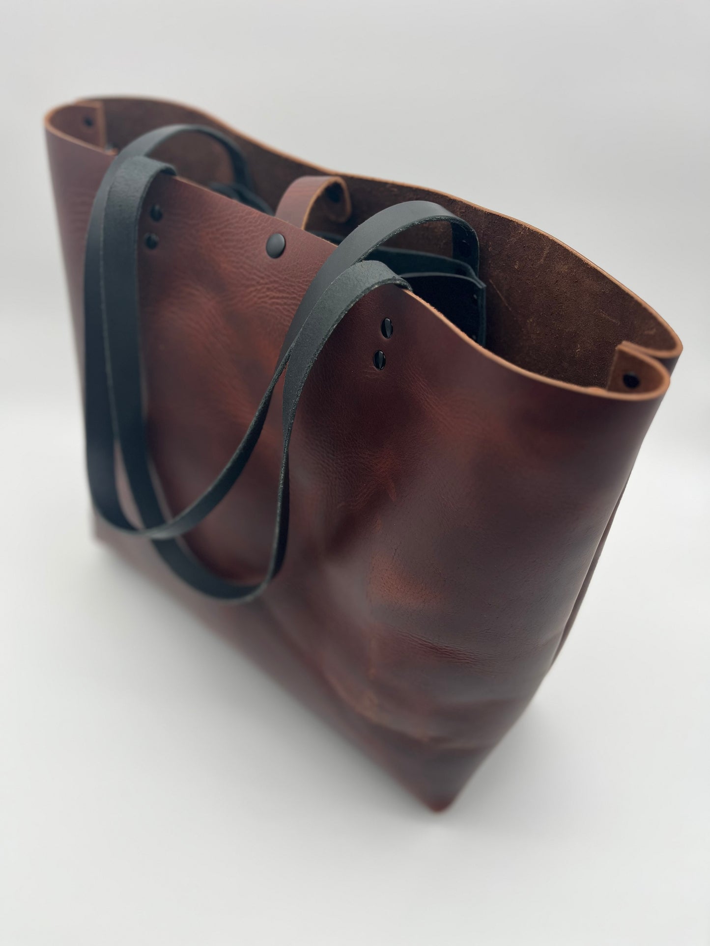 Oversized Work Tote - Wine