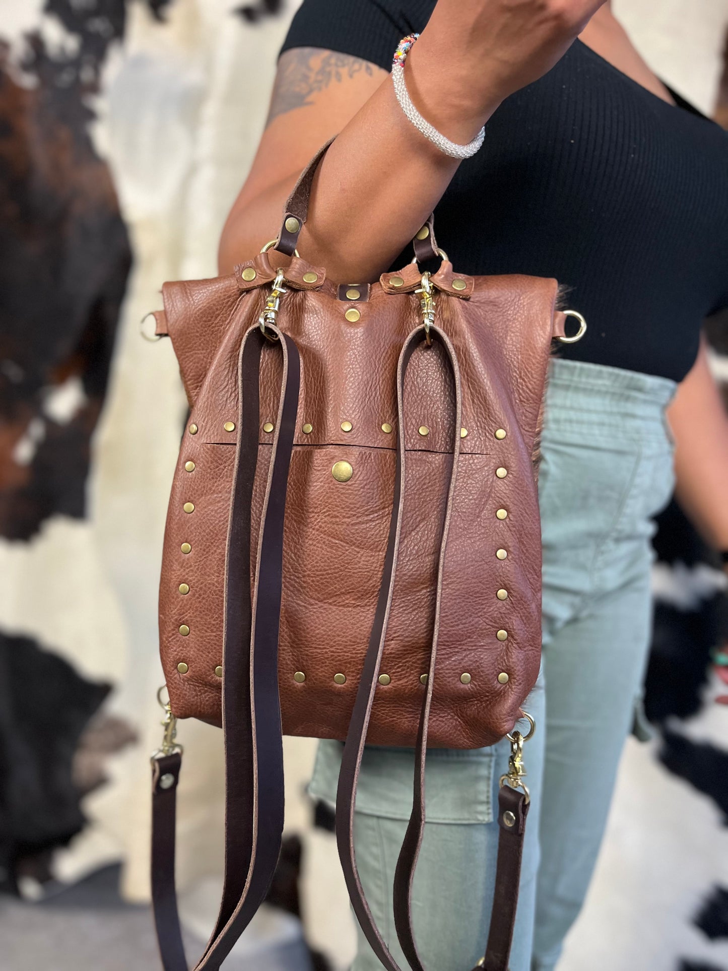 Medium Transition Bag - Two-tone