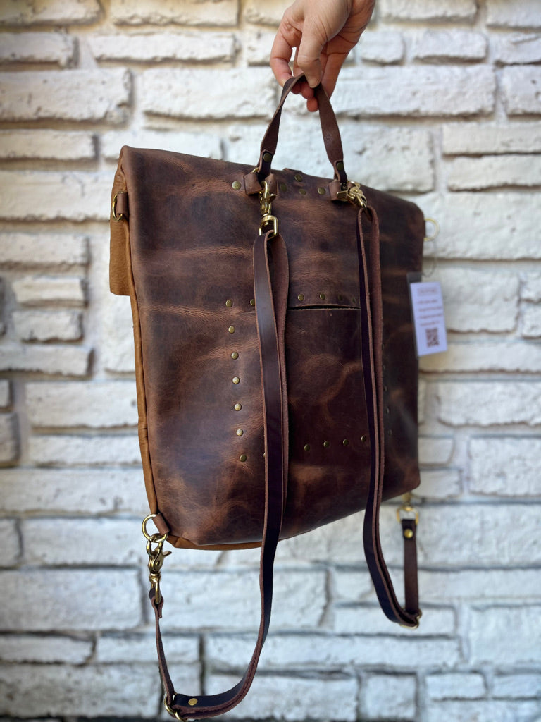 Transition Bag - Tan + Brown
