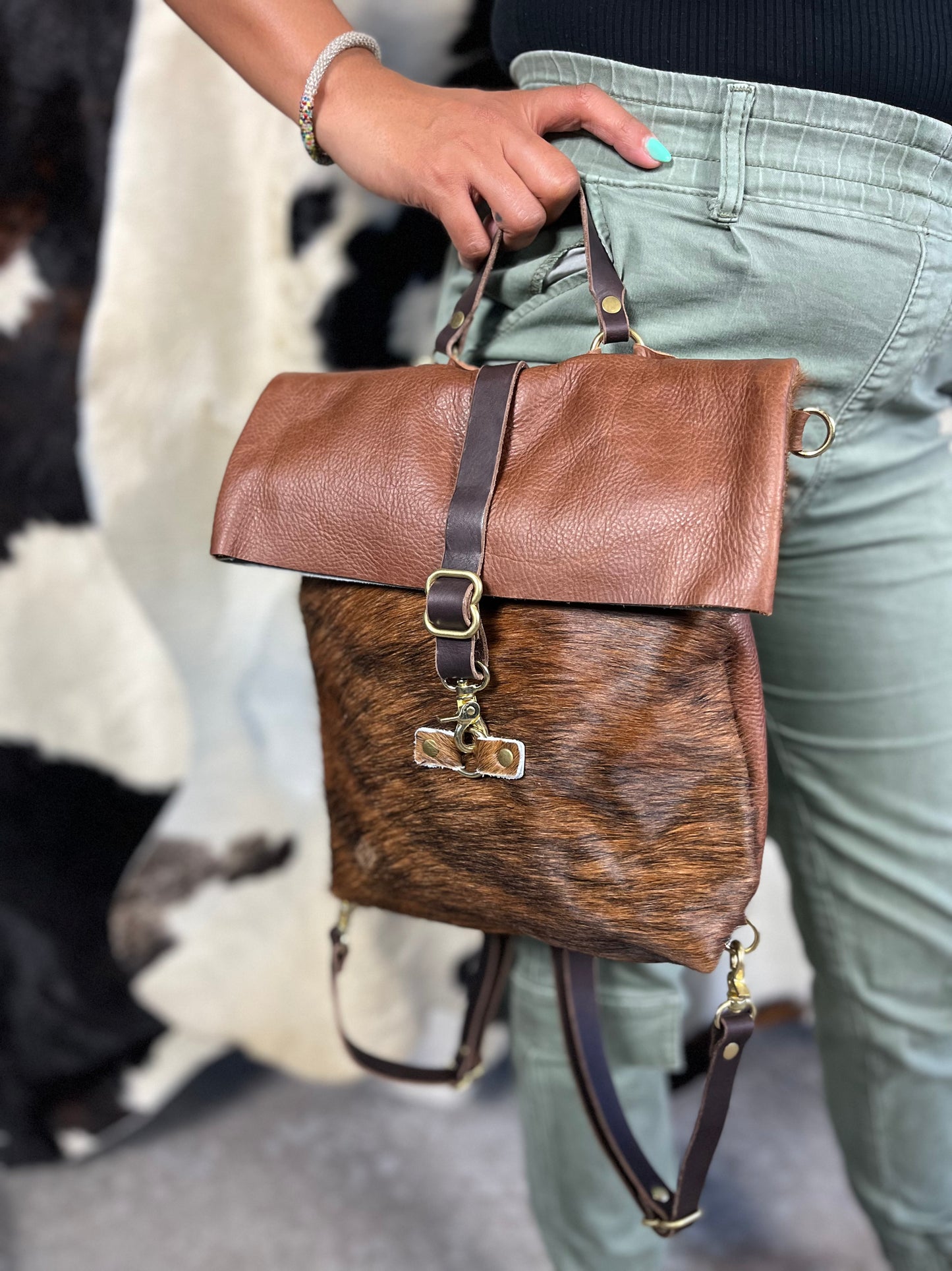 Medium Transition Bag - Two-tone