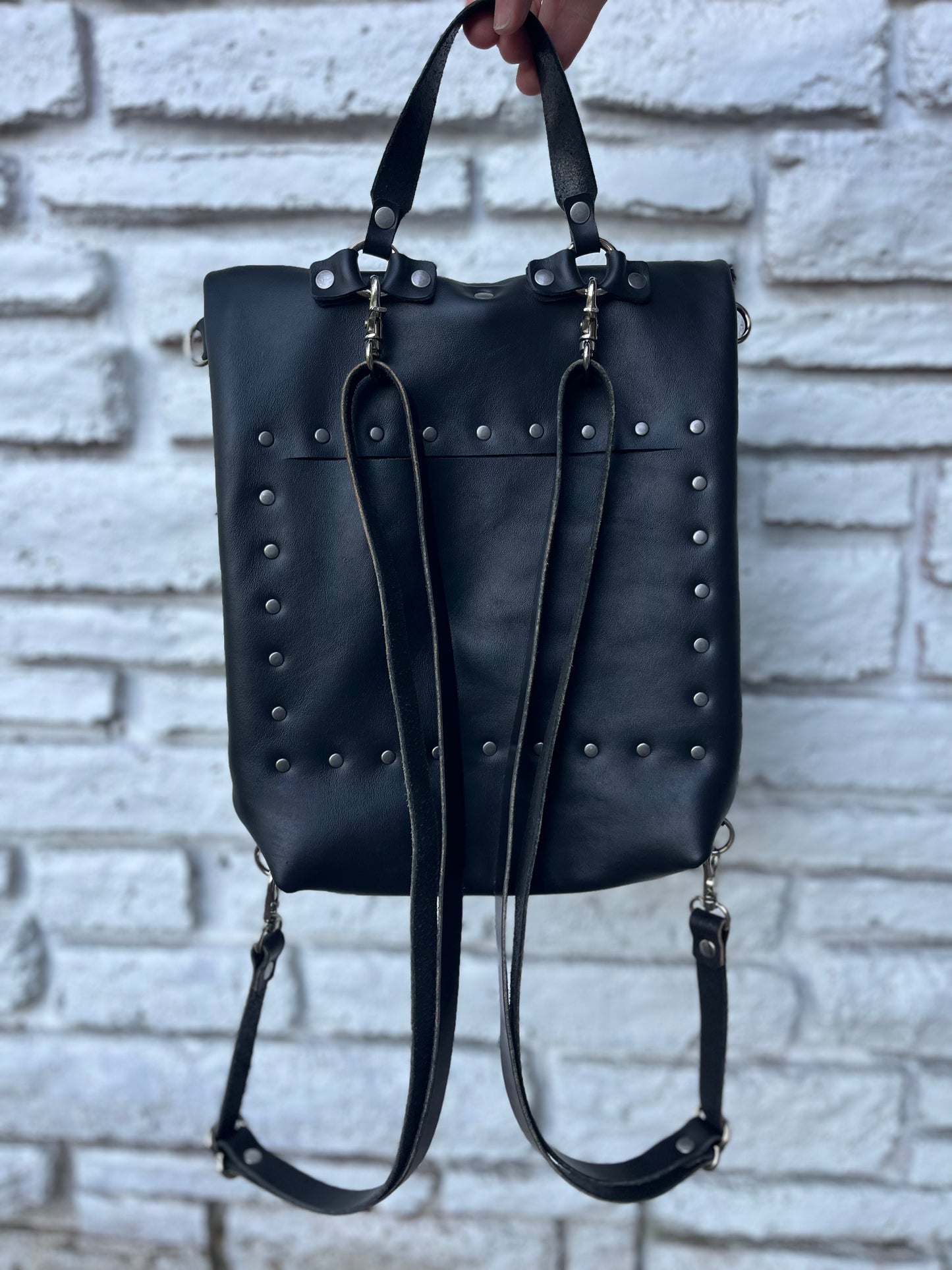 Medium Transition Bag - White/Black