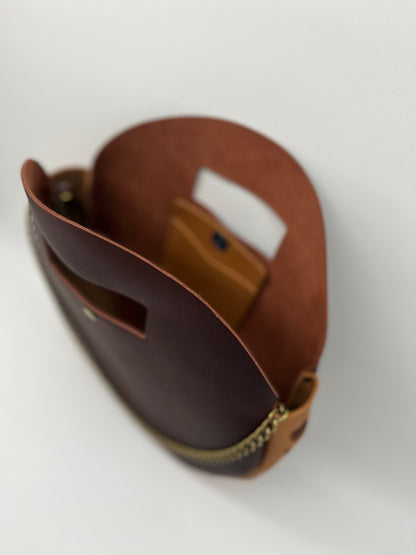Charli #1117 - Brown & Tan