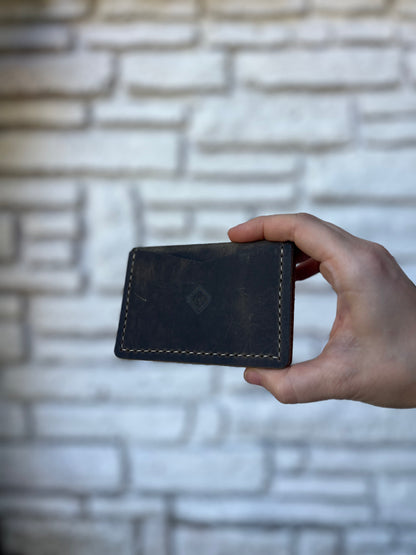 Franklin Wallet - Gray + Tan