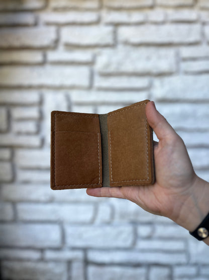 Franklin Wallet - Gray + Tan