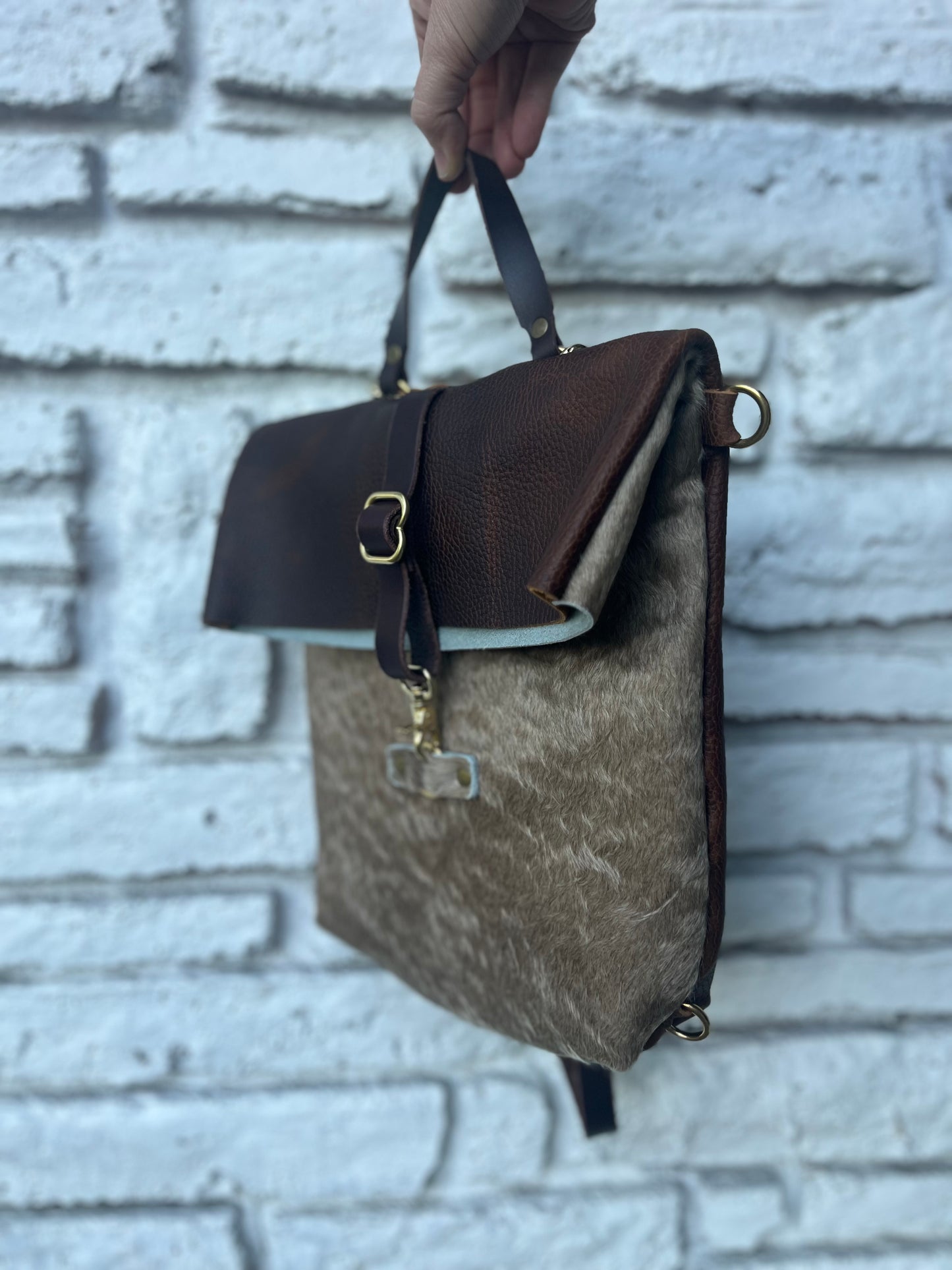 Medium Transition Bag - Blonde/Brown