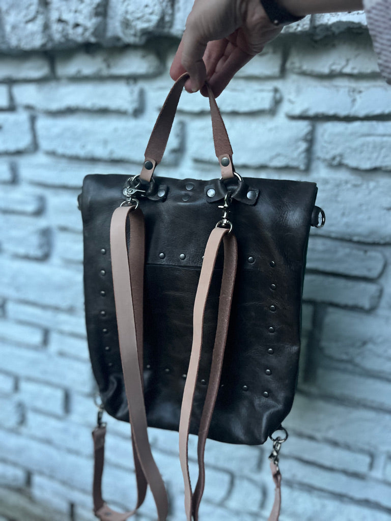 Medium Transition Bag - Aqua/Gray
