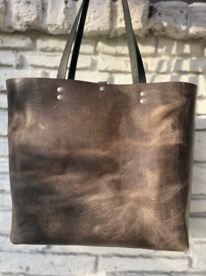 Oversized Work Tote #1123 - Grey