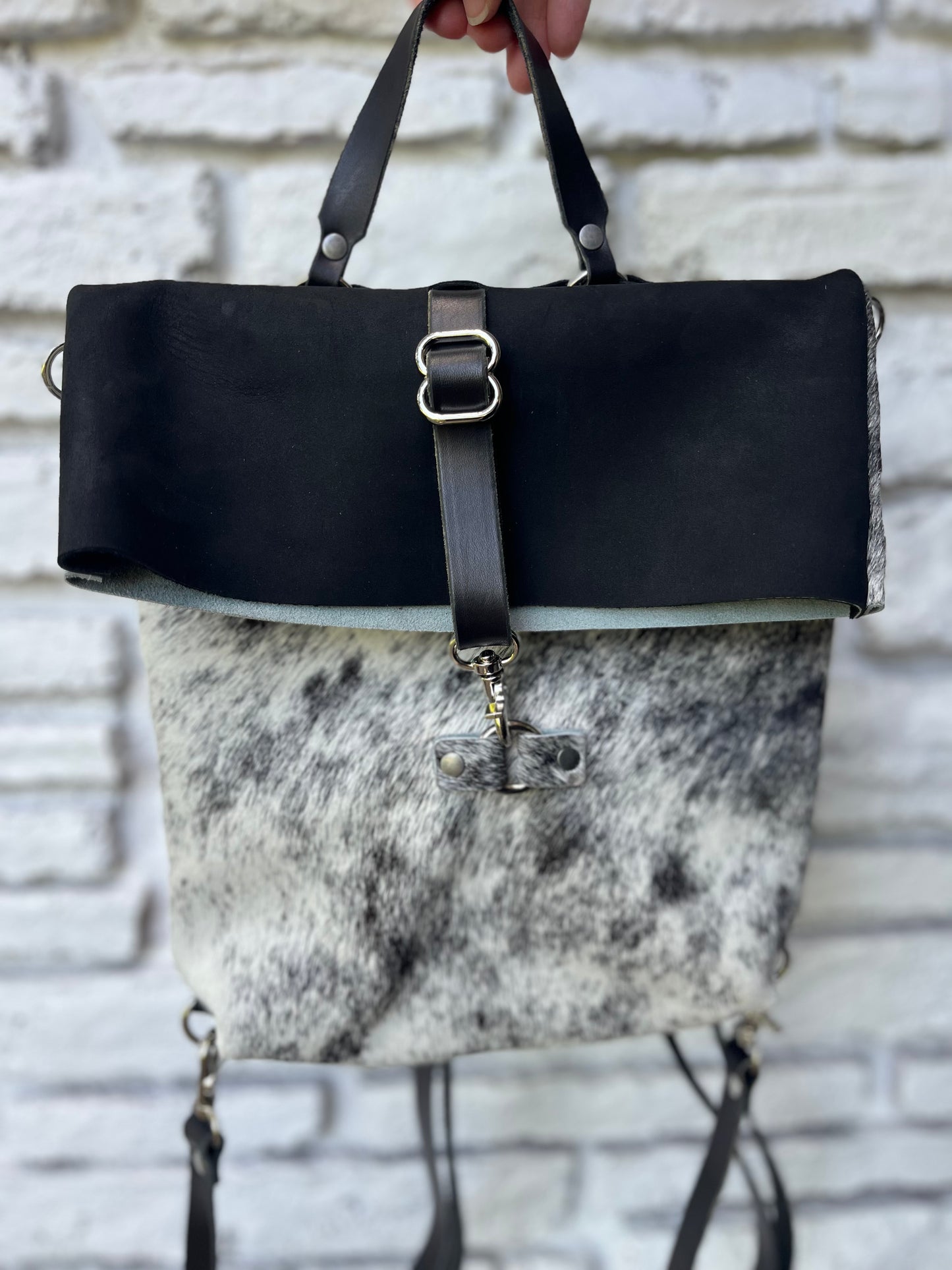 Medium Transition Bag - Salt & Pepper