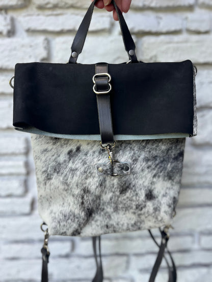 Medium Transition Bag - Salt & Pepper