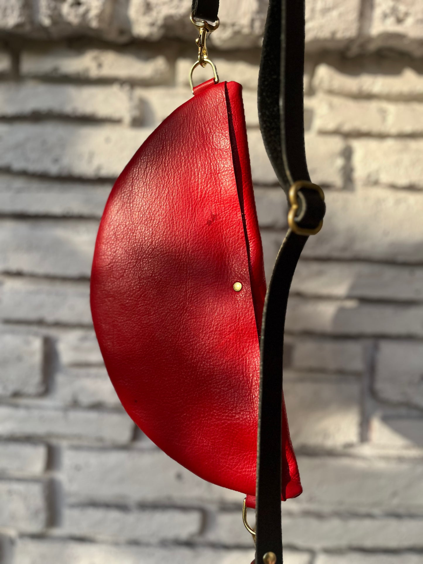 Agostino Sling Bag #1124 - Red