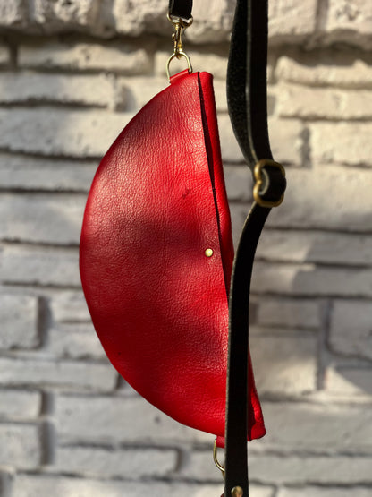 Agostino Sling Bag #1124 - Red