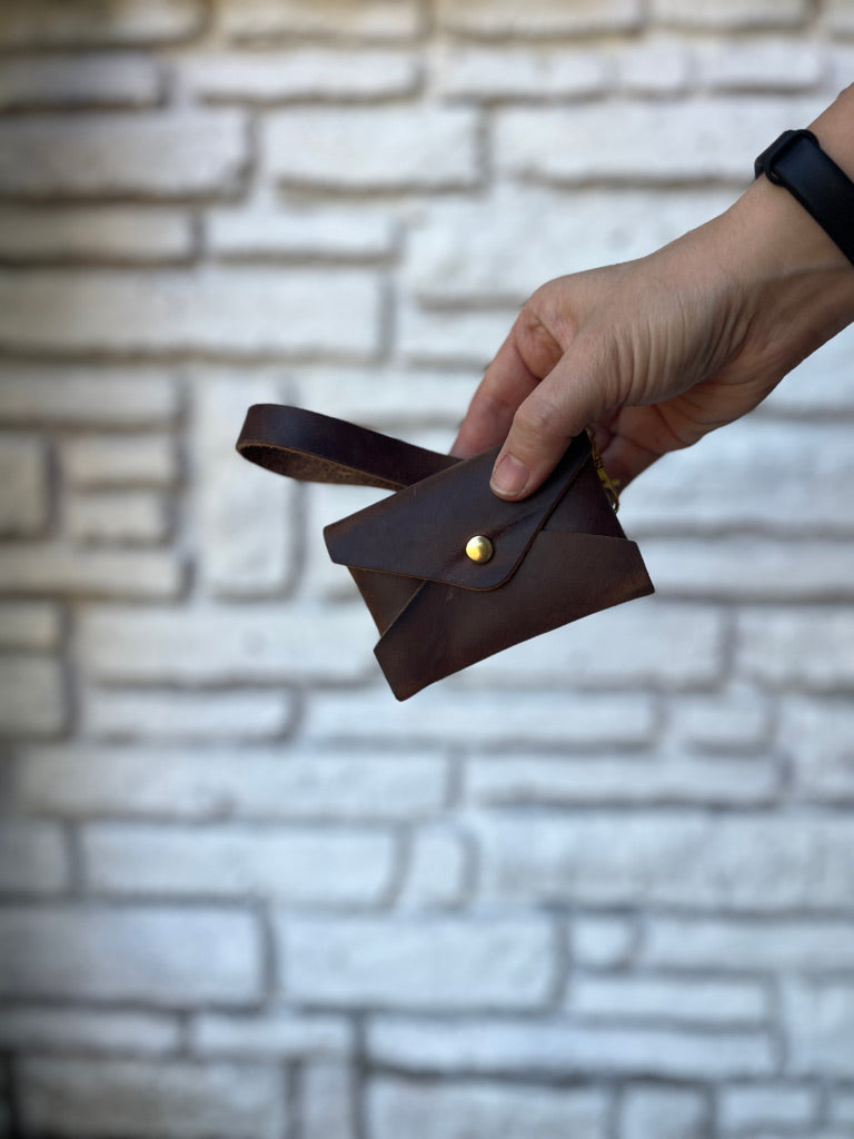 Keychain Wallet - Brown