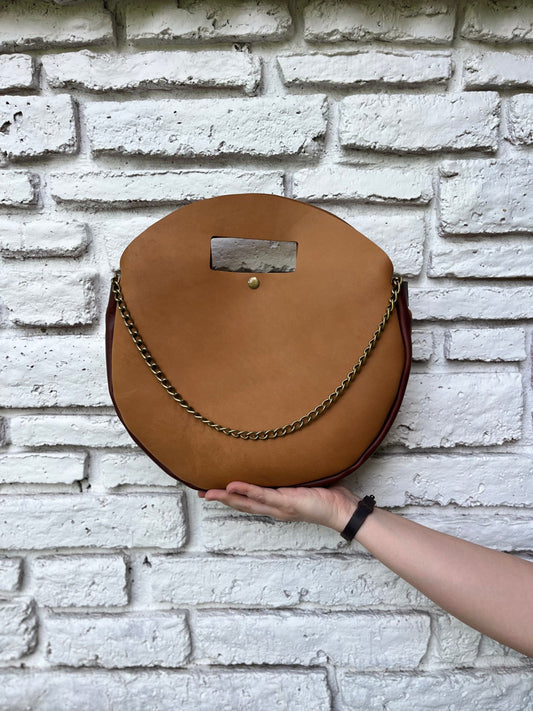 Charli #1118 - Tan & Brown