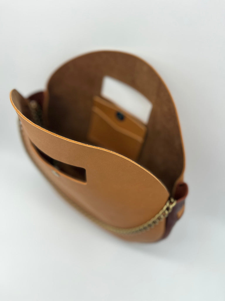 Charli #1118 - Tan & Brown