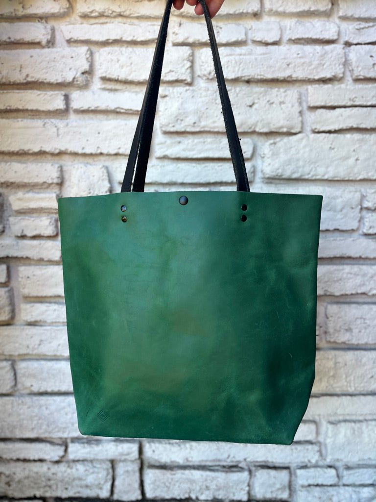 Large Tote - Emerald