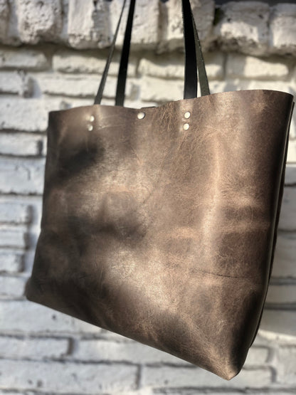 Oversized Work Tote #1123 - Grey