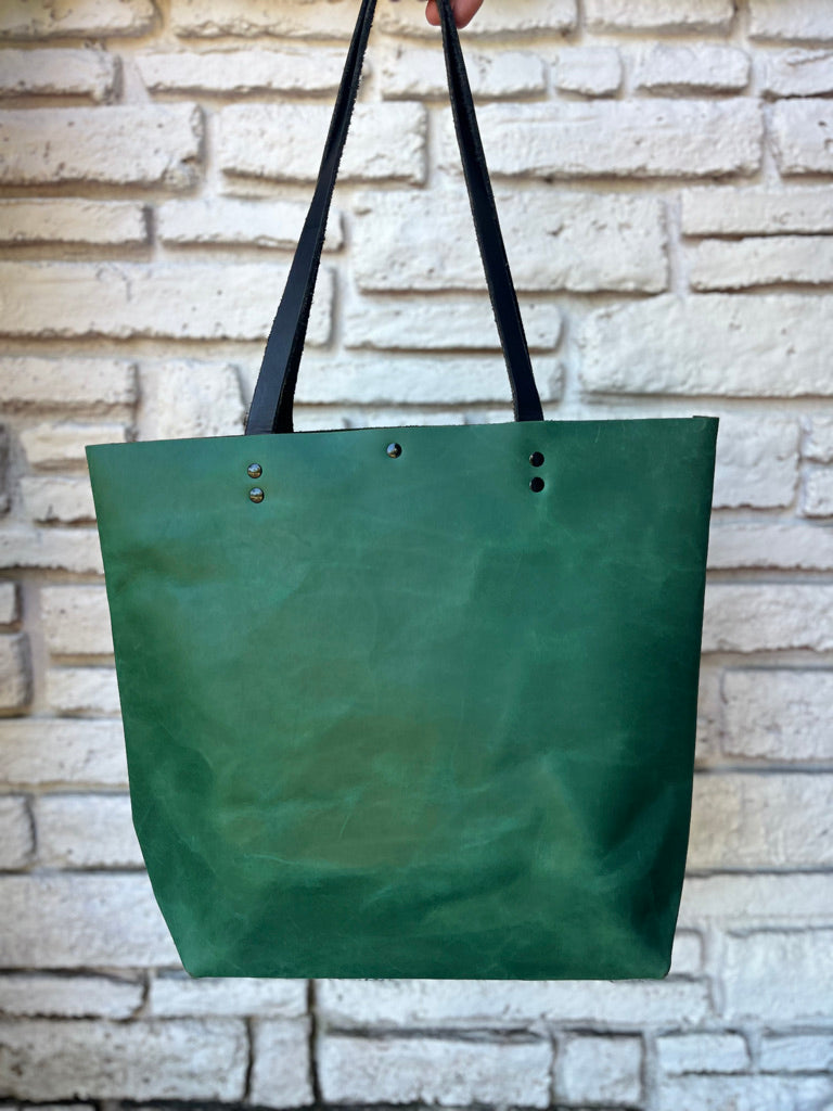 Large Tote - Emerald
