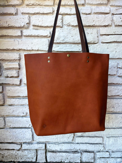 Large Tote - Tobacco