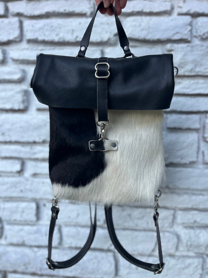 Medium Transition Bag - White/Black