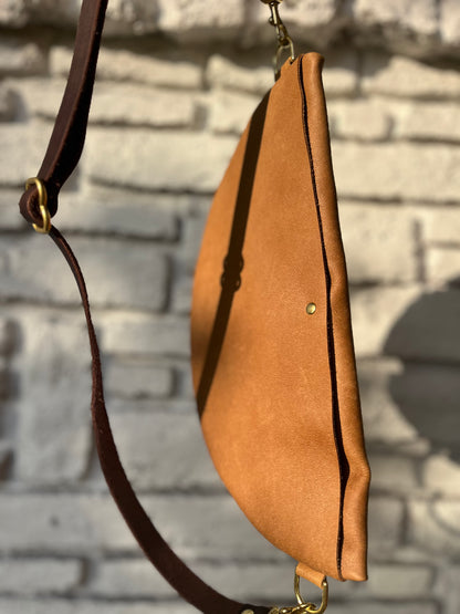 Agostino Sling Bag #1126 - Tan