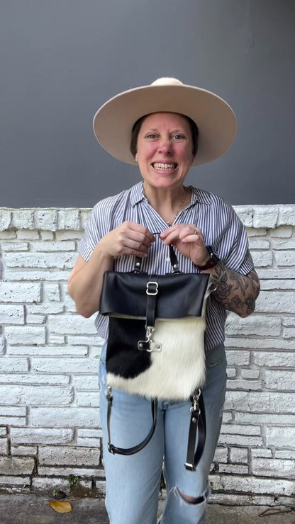 Medium Transition Bag - White/Black